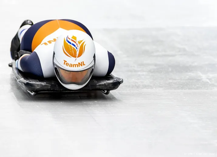 skeletonster bos strijdt bij spelen mee voor medailles