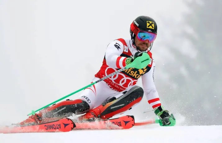 skier hirscher zet loopbaan voort