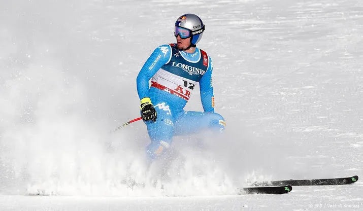 skier paris leidt na eerste deel combinatie