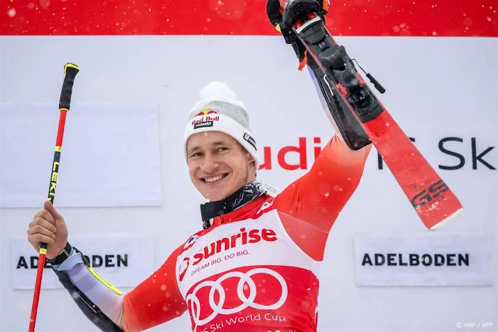 skiers odermatt en grenier winnen reuzenslalom