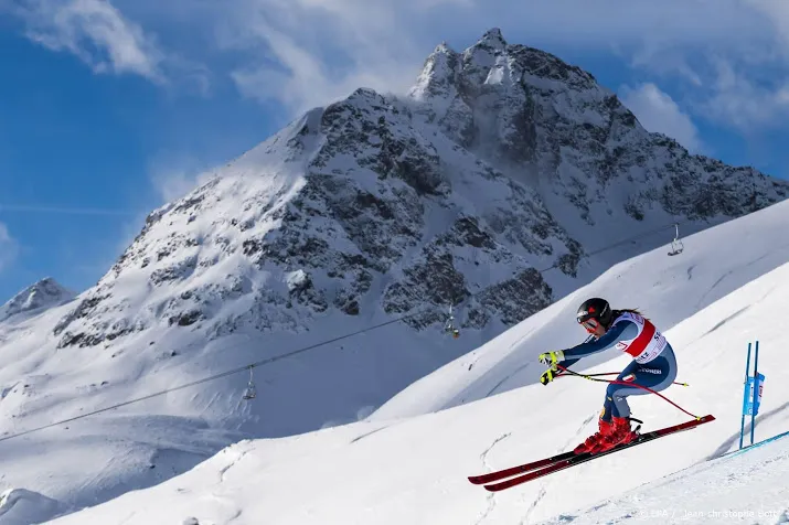 skiester goggia wint super g in st moritz