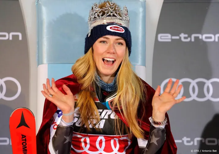 skiester shiffrin slaat weer toe