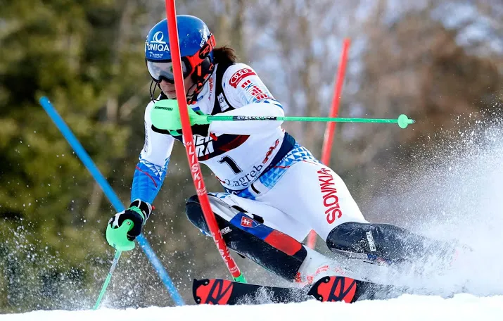 skiester vlhova doorbreekt zegereeks shiffrin op de slalom