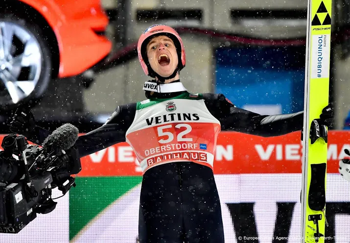 skispringer geiger wint eerste wedstrijd vierschansentournee