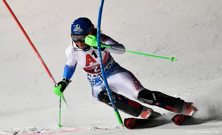 slowaakse skiester vlhova wint slalom in flachau