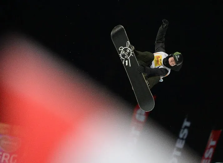 snowboarder kan titel niet verdedigen