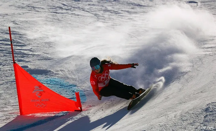 snowboardster dekker grijpt in slovenie net naast wereldbekerzege