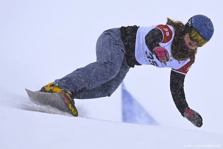 snowboardster dekker pakt haar eerste zege in de wereldbeker