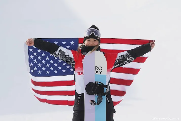 snowboardster kim op spelen opnieuw de beste op de halfpipe
