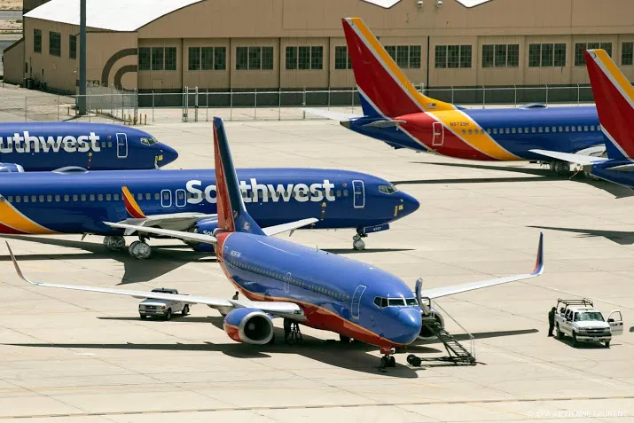 southwest houdt twee boeings aan de grond