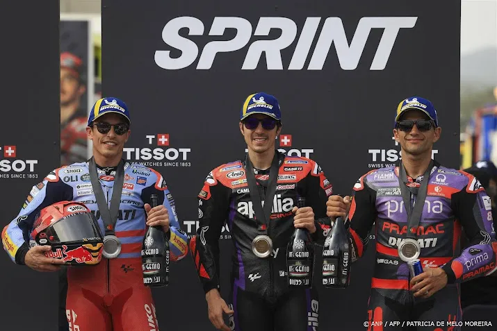 spaanse coureur vinales snelste in sprintrace motogp