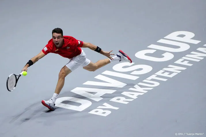 spaanse tennissers op voorsprong in daviscup