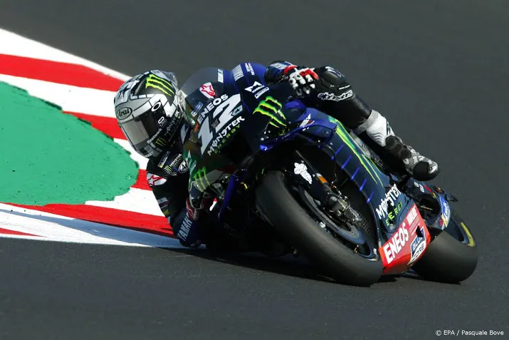 spaanse wegracer vinales op pole in motogp san marino