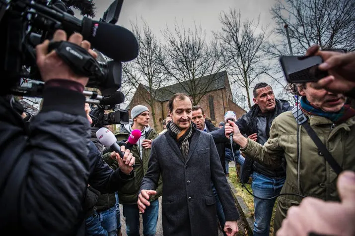 spandoeken bij aankomst wiebes in zeerijp