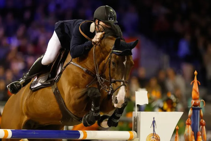 springruiter bruggink tweede op csi twente