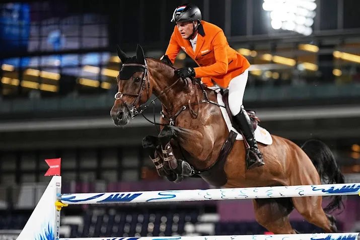 springruiter houtzager wint grand prix in wiesbaden