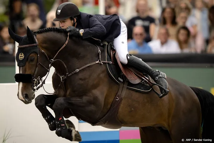 springruiter van der vleuten bij wk naar strijd om medailles