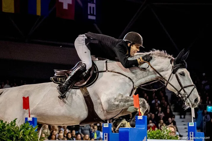 springruiter van der vleuten tweede in madrid