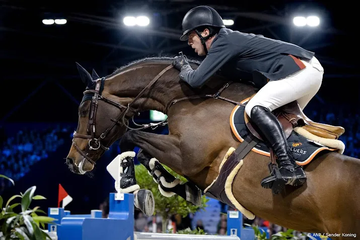 springruiters net naast podium in landenwedstrijd florida