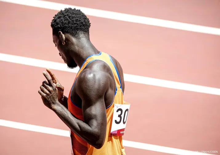 sprinter burnet naar halve finales 200 meter in tokio