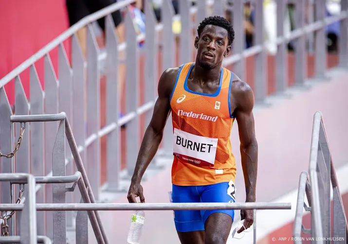 sprinter burnet niet naar finale 200 meter op spelen tokio