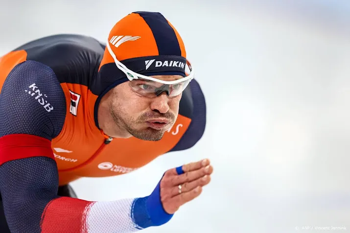 sprinter otterspeer pakt leiding maar ek is nog niet gedaan