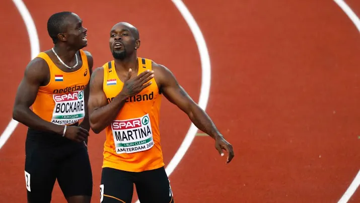 sprinters onder ek limiet 4100 estafette