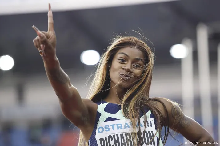 sprintster richardson positief op cannabis en mist mogelijk tokio