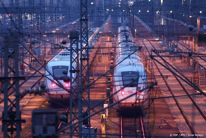 staking op duitse spoor begonnen