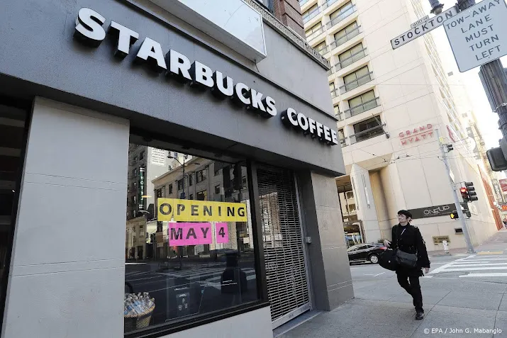 starbucks voert verkopen flink op maar in china gaat het minder