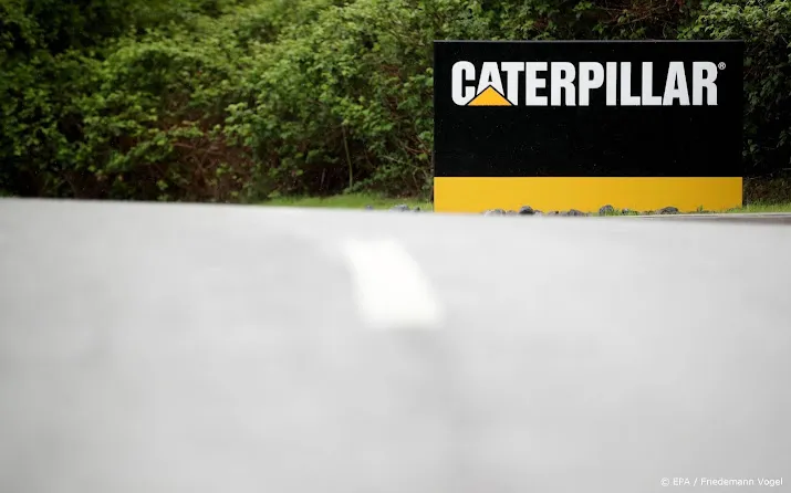 sterke vraag naar graafmachines caterpillar