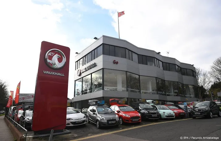 sterkste daling britse autoverkopen in jaren
