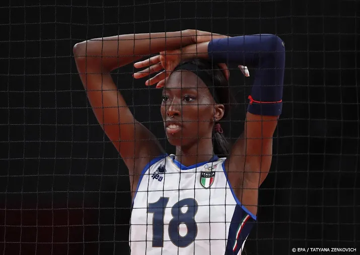 stervolleybalster wil uit nationaal team italie vanwege racisme