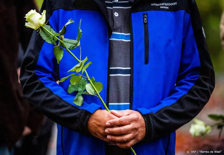 stille tocht voor doodgestoken hagenaar