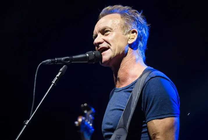 sting en alanis morissette op concert at sea