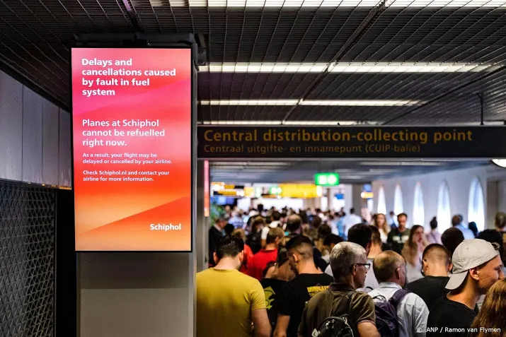 storing schiphol voorbij vliegverkeer hervat
