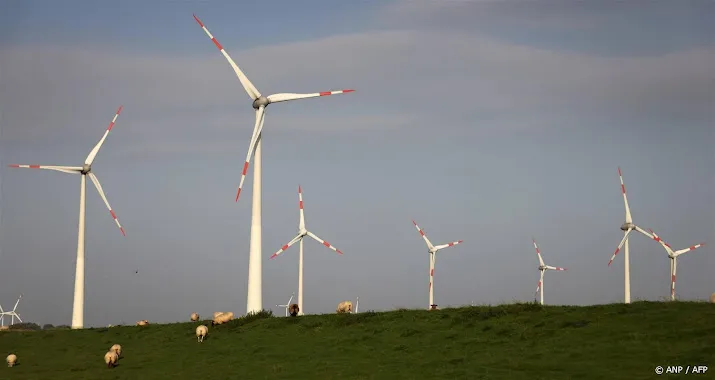 storm pia zorgt voor record opgewekte windenergie in duitsland