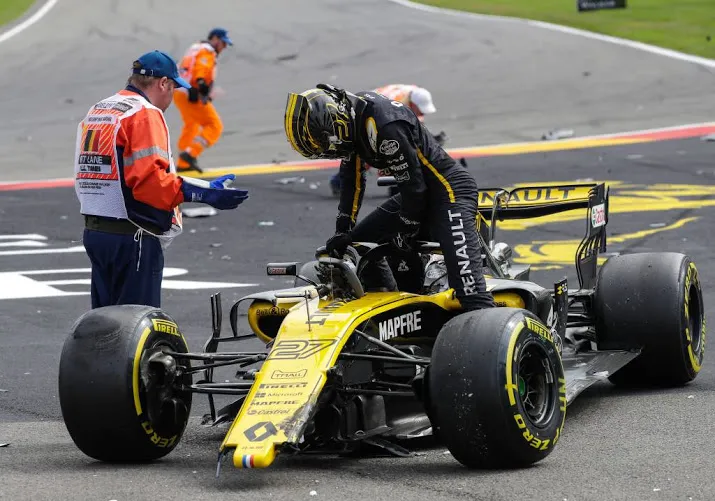 straf voor hulkenberg