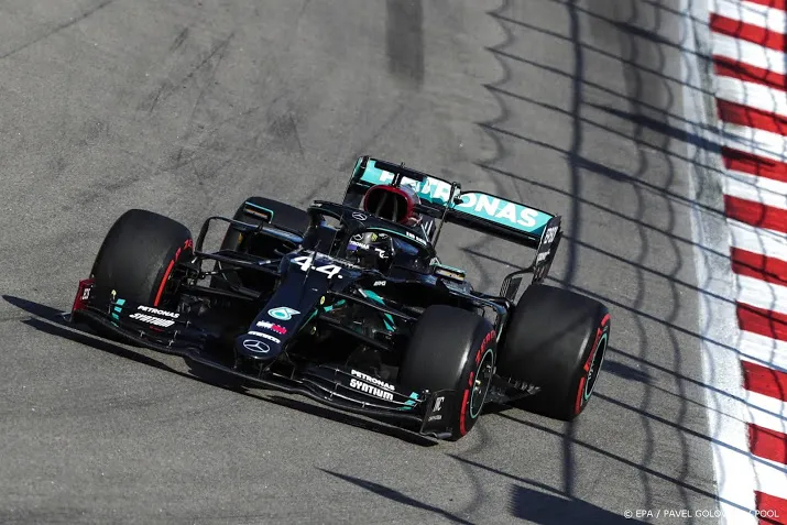 strafpunten hamilton omgezet in boete mercedes