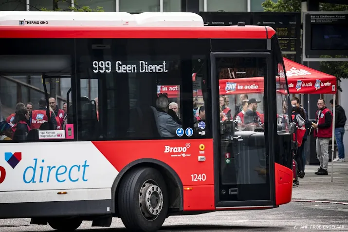 streekvervoer utrecht en amersfoort plat door staking