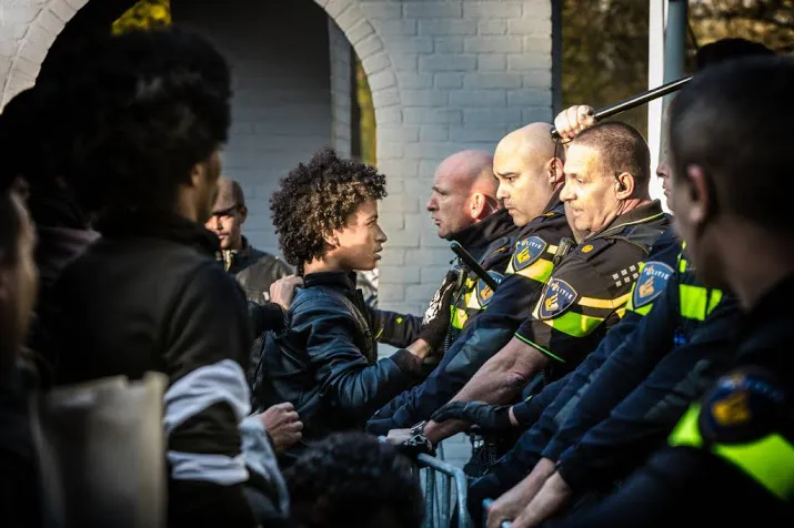 streep door boete voor eritrese actievoerders