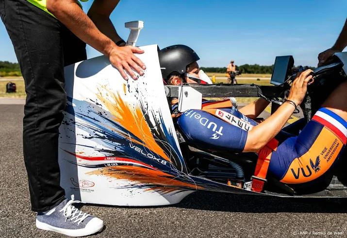 studententeam kan fietsrecord niet verbeteren