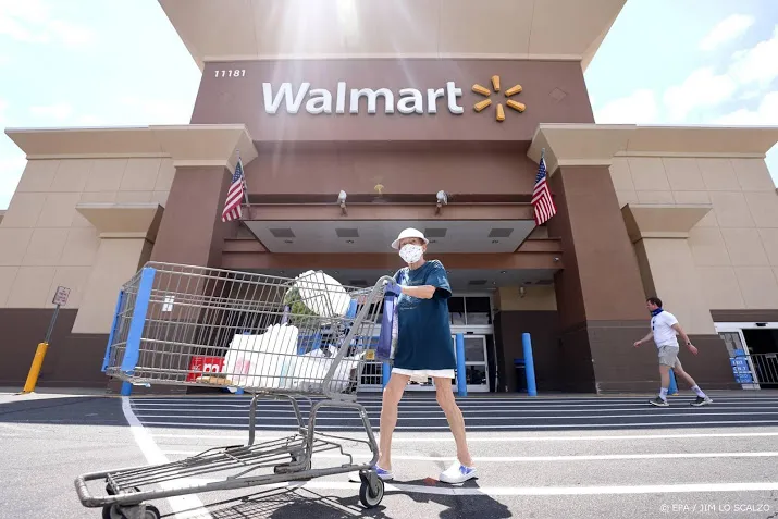 supermarktconcern walmart boekt recordomzet in coronajaar
