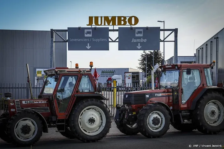 supermarktkoepel roept boeren op blokkades op te heffen