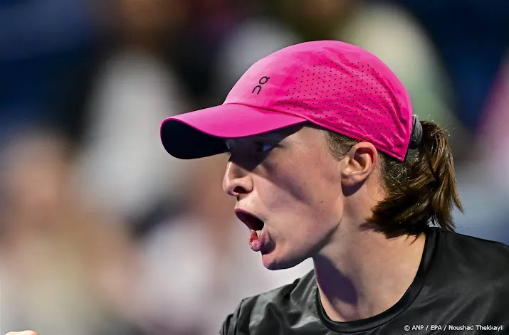 swiatek naar halve finales tennistoernooi doha
