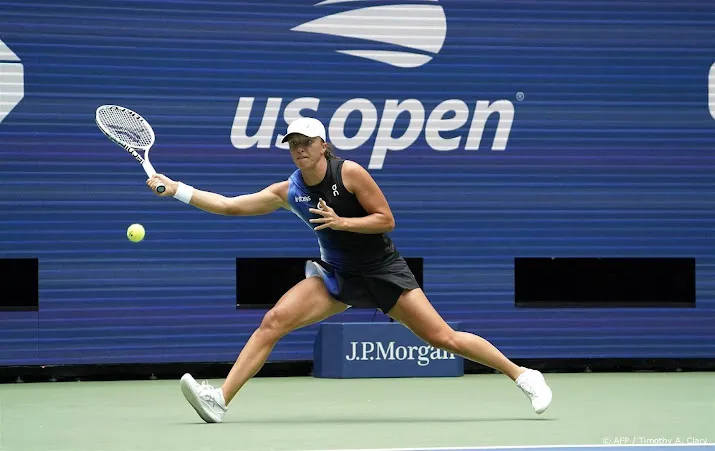 swiatek staat maar een game af bij terugkeer op us open