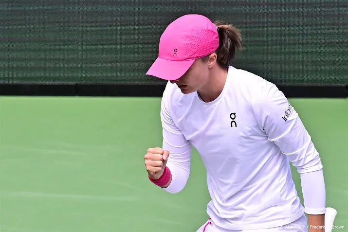 swiatek tegen kostjoek in halve finales indian wells