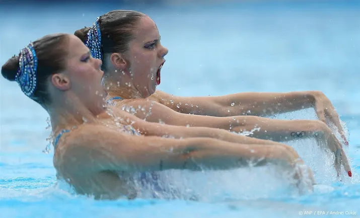 synchroonzwemsters de brouwer voor het eerst europees kampioen
