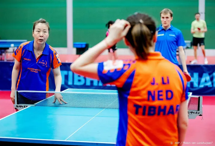 tafeltennisbond heeft wk staf rond