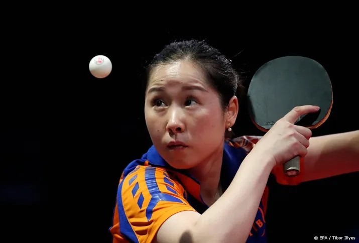 tafeltennissters naar kwartfinale op ek